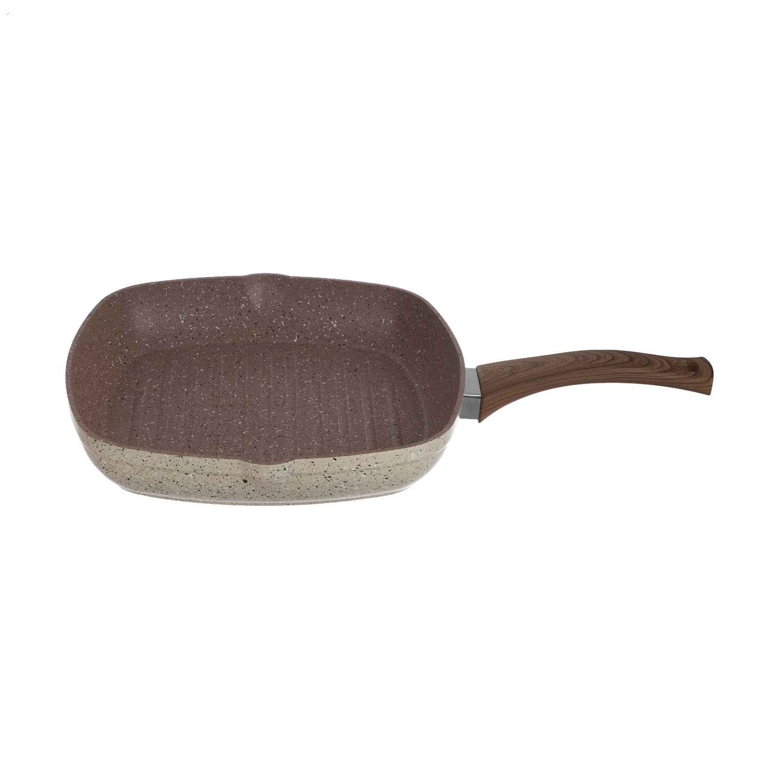 Grill Skillet Pan for Camping & Outdoor Cooking – 30 cm