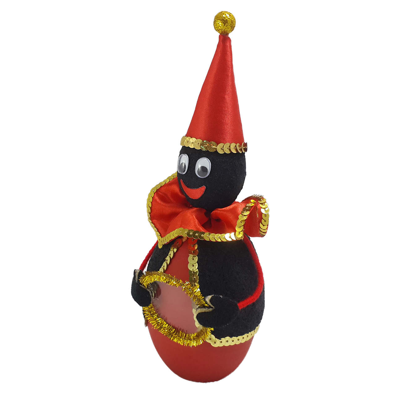 Persian Hajji Firuz Pottery Doll - Perfect for Nowruz and Haft-Sin Celebrations (Set of 2)