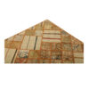 Vintage Persian Hand-Knotted Patchwork Carpet Leila