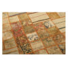 Vintage Persian Hand-Knotted Patchwork Carpet Leila