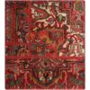 Vintage Persian Hand-Knotted Patchwork Carpet Baharan
