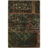 Vintage Persian Hand-Knotted Patchwork Carpet Nasim