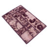Vintage Persian Hand-Knotted Patchwork Carpet Violet