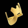 Persian Brass Signet Ring for Women with Letter Design