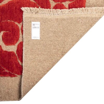 Authentic Persian Wool Kilim Rug Handwoven in Kerman Pomegranate