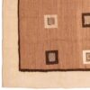 Authentic Persian Wool Kilim Rug Handwoven in Fars Brown