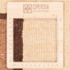 Authentic Persian Wool Kilim Rug Handwoven in Fars Brown