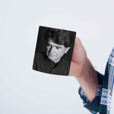 Heat Sensitive Persian Mug with Mohammad-Reza Shajarian Design