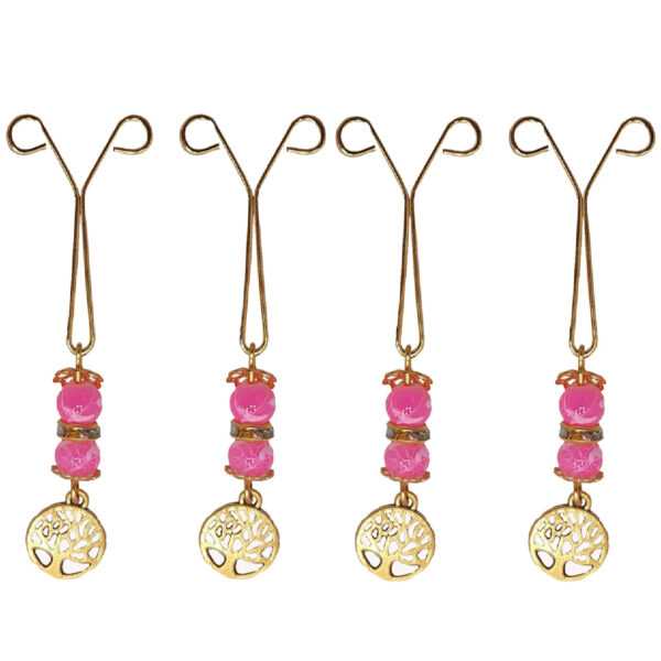 Hijab U Clips No Snag for Muslim Women With The Tree Design (4 pcs)