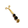 Hijab U Clips Set for Muslim Women Colorful Beaded Design (4 pcs)