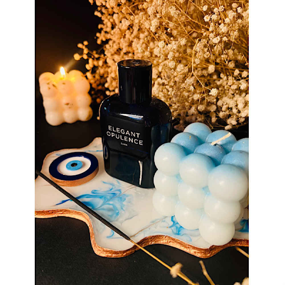 Handcrafted Pottery Incense Holder – Evil Eye Design