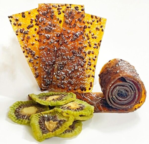 Homemade Kiwi Persian Traditional Sour Fruit Leather Roll – 800g