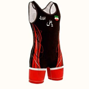 Iranian Men's Sleeveless Wrestling Singlet Model Ya Ali