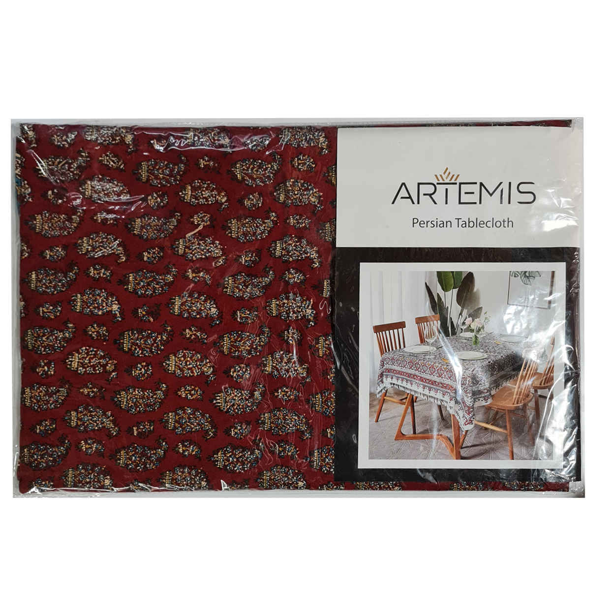 Iranian Tablecloth: Isfahan’s Traditional Kalamkari Block Print Artmis