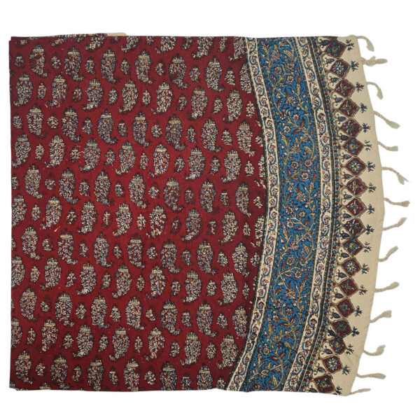 Iranian Tablecloth: Isfahan's Traditional Kalamkari Block Print Artmis