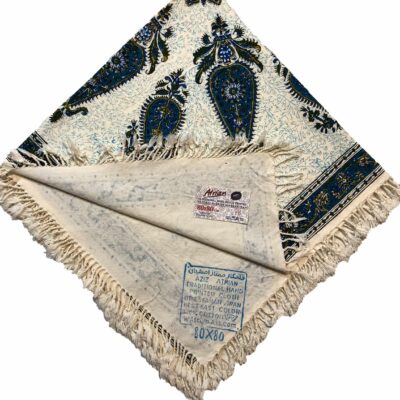 Iranian Tablecloth: Isfahan’s Traditional Kalamkari Block Print Khorshidi