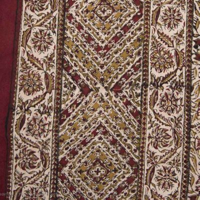 Iranian Tablecloth: Isfahan’s Traditional Kalamkari Block Print Milana