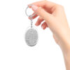 Islamic Keychain Steel - Hirz of Imam Jawad Calligraphy