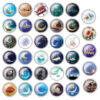 Islamic Pinback Button Set - Ramadan Mubarak (35 pcs)