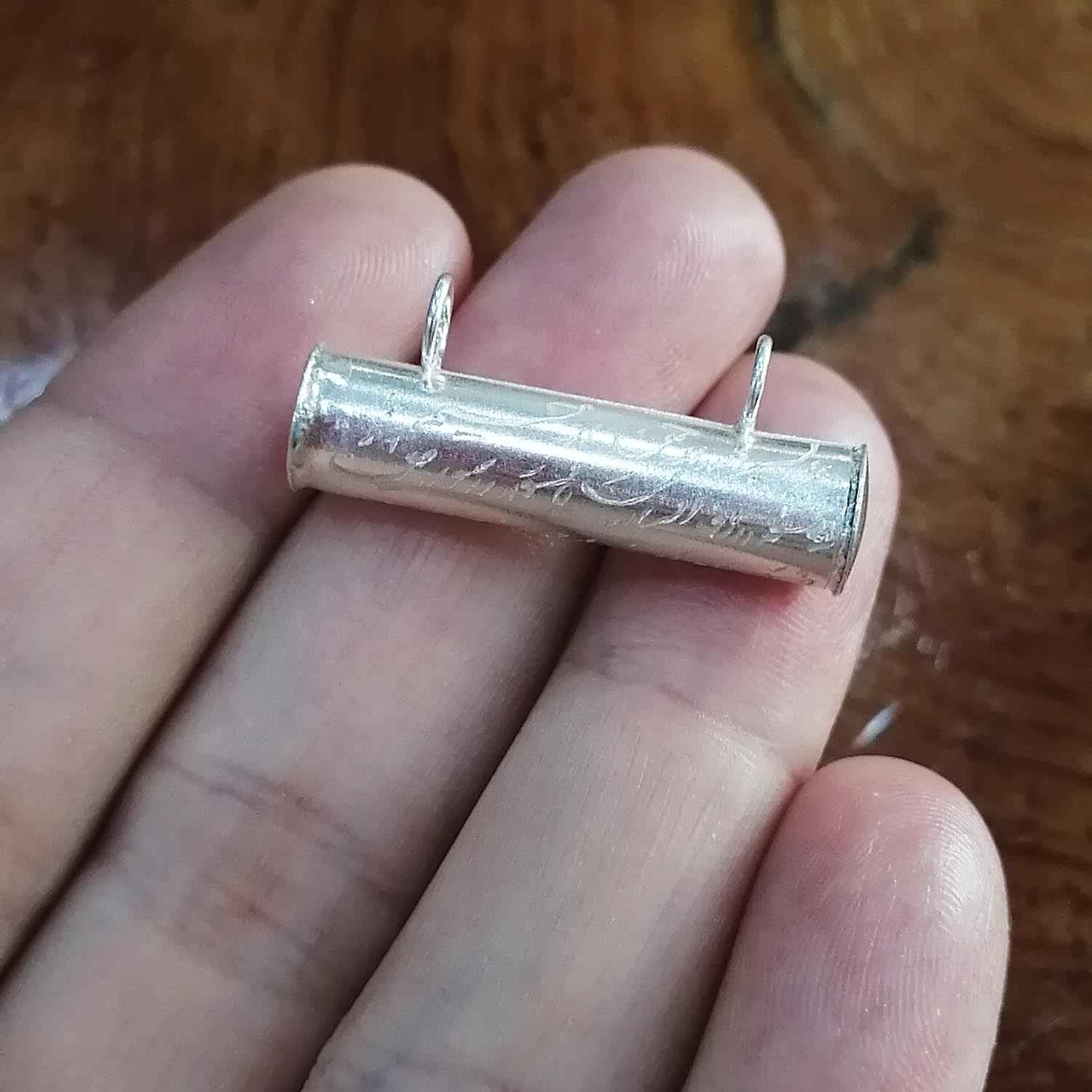 Islamic Silver Pendant Embellished with Imam Jawad Hirz for Shia Muslims