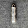 Islamic Silver Pendant with Quranic Imam Jawad Hirz (A.S)
