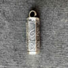 Islamic Silver Pendant with Quranic Imam Jawad Hirz (A.S)