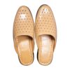 Islamic Style Nalain Slippers with Artificial Cream Leather