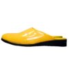 Islamic Style Yellow Nalain Slippers with Artificial Leather