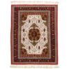 Authentic Persian Wool Kilim Rug Traditionally Handwoven in Khorasan Red