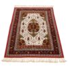Authentic Persian Wool Kilim Rug Traditionally Handwoven in Khorasan Red