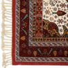 Authentic Persian Wool Kilim Rug Traditionally Handwoven in Khorasan Red