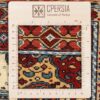 Authentic Persian Wool Kilim Rug Traditionally Handwoven in Khorasan Red