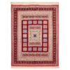 Authentic Persian Wool Kilim Rug Handwoven in Khorasan Geometric