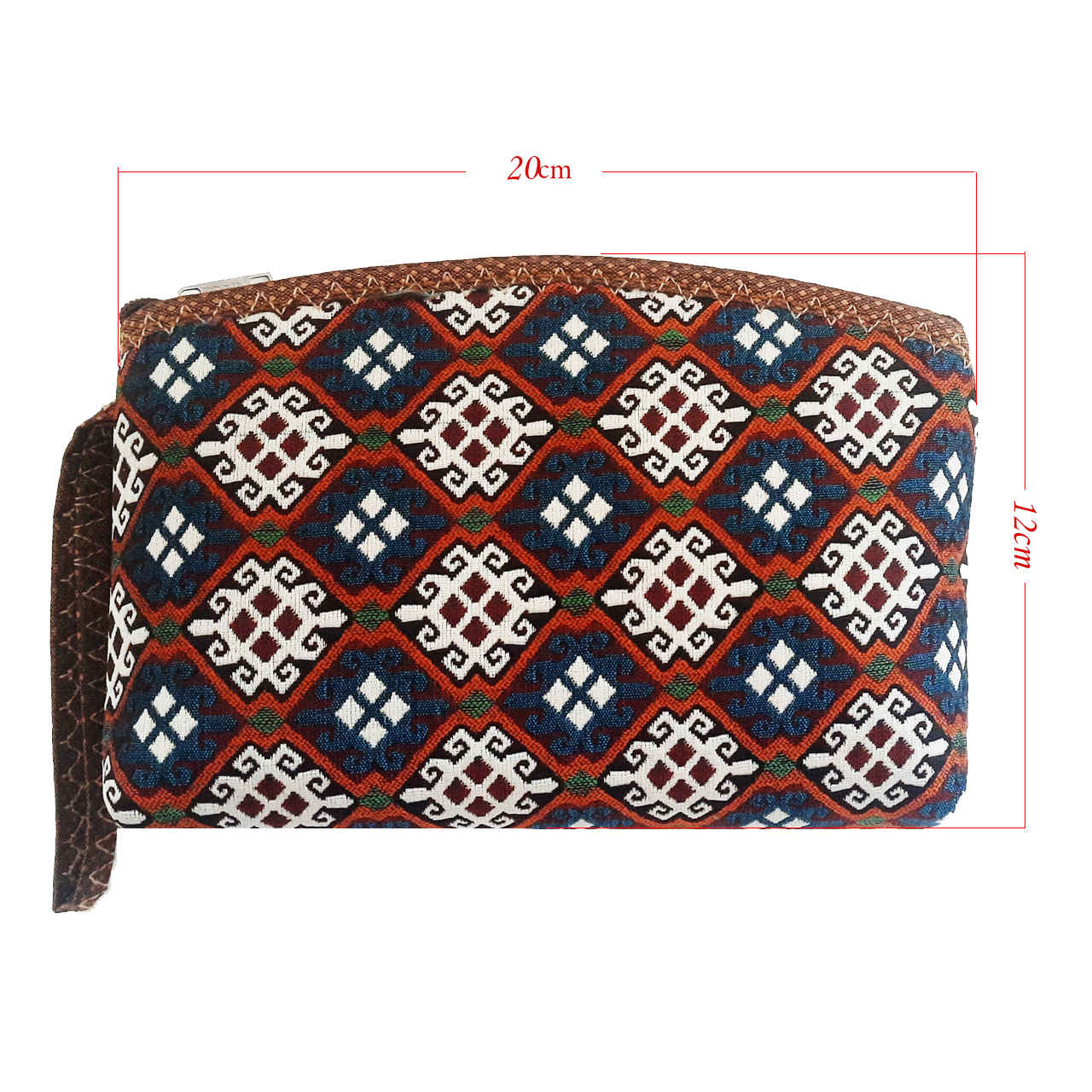 Persian Makeup Bag Fabric with Traditional Style & Organizer