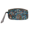 Persian Makeup Bag in Paisley Termeh Fabric Lightweight for Organizing