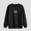 Men's Crewneck Sweatshirt Cotton Black Eye Design