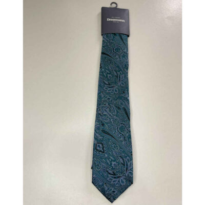 Men’s Necktie – Elegance Style Silk Paisley in Blue