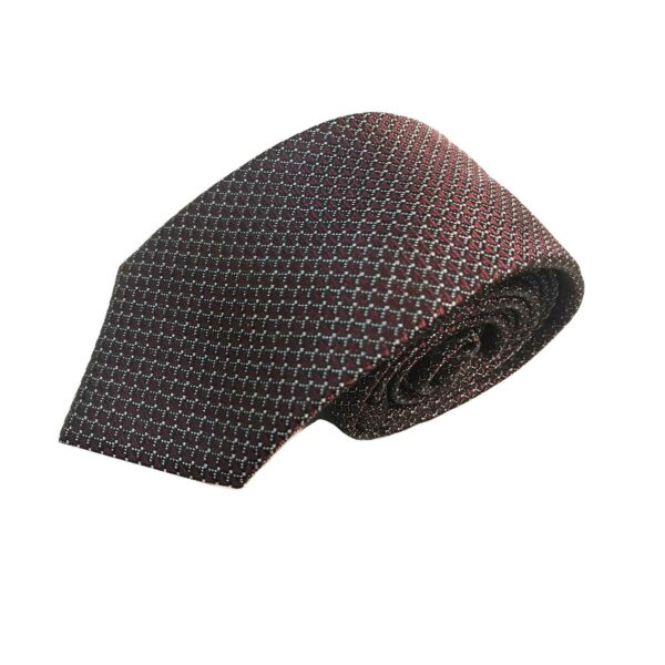 Men's Necktie - Maroon Elegance for Wedding Party