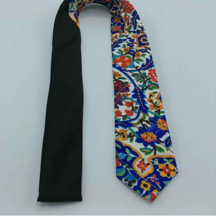Men’s Necktie – Persian Inspired Floral Pattern