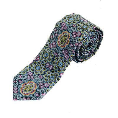 Men’s Necktie – Traditional Style Kaleidoscope Pattern