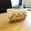 Gold Tissue Paper Holder – Chic Interior Accessory