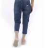 Mom Jeans in Light Blue with Straight Leg Contemporary Denim Chic