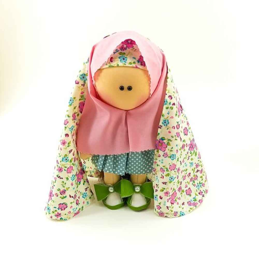 Muslim Hijab Rag Doll with Chador - Ideal for Jashn-e Taklif | Handmade Tradition
