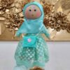 Muslim Hijab Rag Doll Model Reyhaneh with Bag - Perfect for Gifting | Handmade Islamic Toy