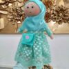 Muslim Hijab Rag Doll Model Reyhaneh with Bag - Perfect for Gifting | Handmade Islamic Toy