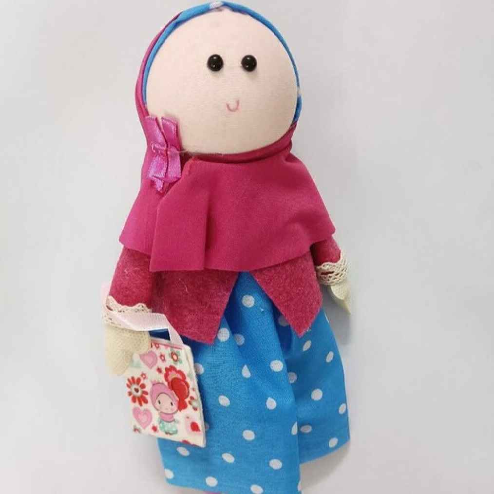 Handcrafted Hijab Ruqiya Rag Doll – Specially Made for Muslim Kids | Traditional Toy
