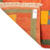 Authentic Persian Gabbeh Wool Rug Handwoven in Fars Brick Red