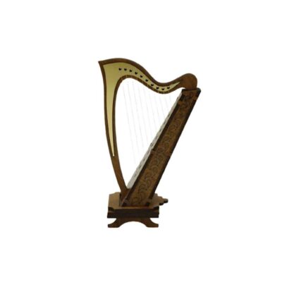 Maquette Model Kit: Persian Harp Instrument Replica – Lightweight