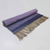 Persian Jajim Rug Flat-Woven in Borujerd Purple