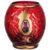 Persian Kerosene Oil Lamp Set with Candle Holder Shah Abbasi Design